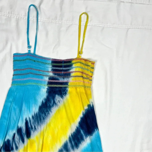 Vintage Tie Dye Summer Dress - Picture 7 of 9